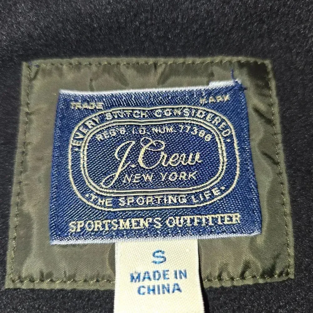 J. Crew Army Green and Navy Label Size S Mens